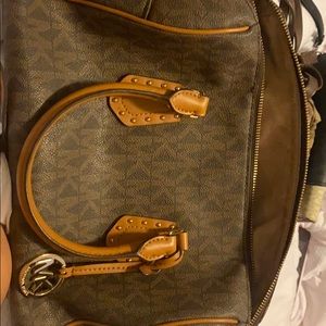Brown Micheal Kors purse